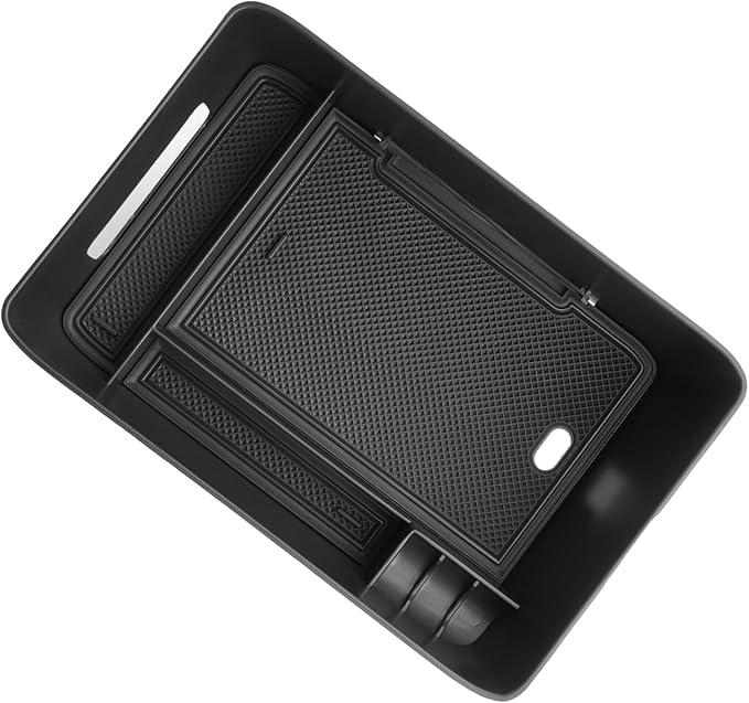 SKTU 2024 2025 2026 Santa Fe Accessories Center Console Organizer for 2024 2025 2026 Hyundai Santa Fe Console Tray 2024 2025 2026 Santa Fe Middle Console Organizer with Coin Holder