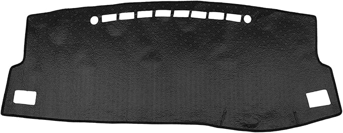 X AUTOHAUX Car Dashboard Cover Nonslip Black Sun Pad for Toyota Corolla 2014-2018