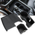 Auovo Charging Mat Compatible with Toyota Grand Highlander Accessories 2026 2025 2024 Grand Highlander Car TPE Cup Holder Insert & Non-Slip Silicone Charging Protective Mat Pad