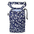 RMMOORORO Cute Hanging Car Trash Garbage Bag 100% Leakproof Waterproof Multipurpose for Car Back Front Seat Console with Hanging Strap (Small Flowers)