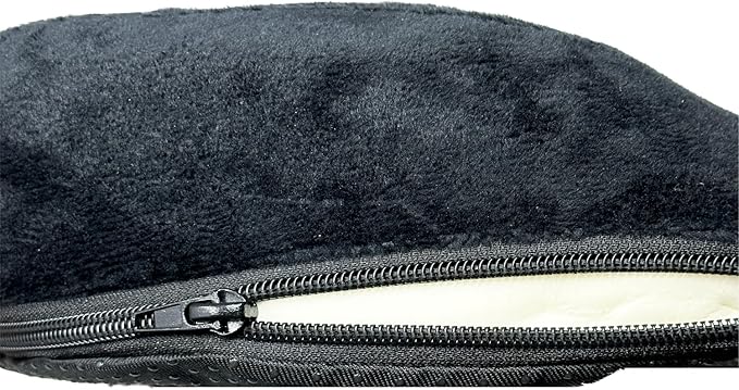 Seat Cushion - Memory Foam Sitting Pillow - Car Seat & Office Chair Cushion - Slip-Resistant with Soft Surface (2 Packs, Curved Shape)