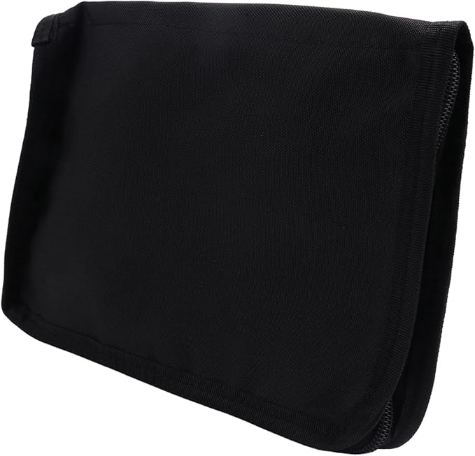 Kqcibz Universal Glove Box Organizer Storage Holder for Manuals Car Documents Glove Bag with Multi Pockets, Black, 500039075