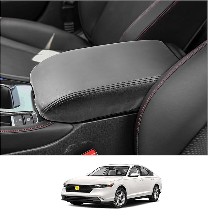 CDEFG 2023 2024 2025 2026 Accord Center Console Cover, for 2023-2026 Accord Hybrid 11th Gen Accessories Armrest Cover Center Console Pad Arm Rest Cushion