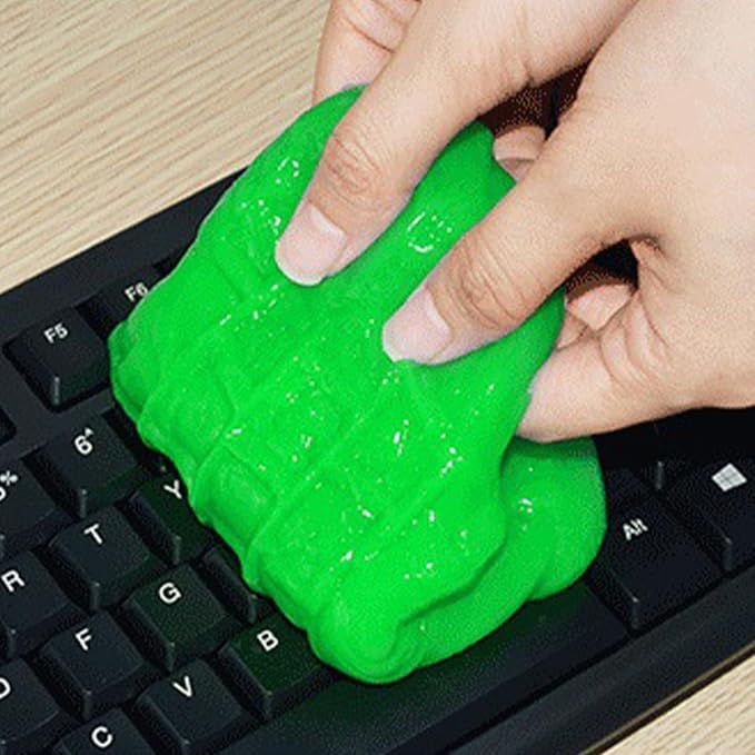 Car Cleaning Gel - Multi-functional Dust Cleaning Mud for Tablet Laptop - Automotive Dust Car Crevice Cleaner Slime Auto Air Vent Interior Detail Removal for Putty Keyboard Cleaner