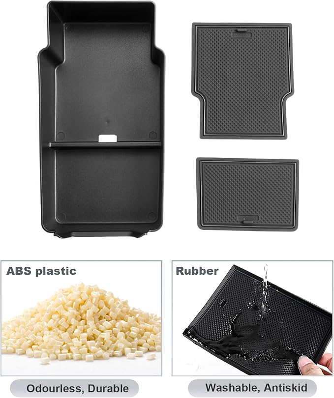 SKTU for 2024 2025 2026 Buick Envision Accessories Center Console Organizer for 2024 2025 2026 Buick Envision (Preferred/Sport Touring/Avenir) Console Tray 2024-2026 Envision Insert ABS Materials Tray
