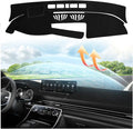 CARTIST Dash Cover Fit for Genesis GV80 2021 2022 2023 2024 2025 Dashboard Cover Mat for GV80 Accessories Non-Slip Carpet Sunshield Glare UV Rays Protector
