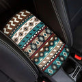 Aztec Print Auto Armrest Seat Box Cover Protector Decorative Dust-Proof Car Center Console Armrest Cushion Cover Pad, Car Accessories for Most Vehicle