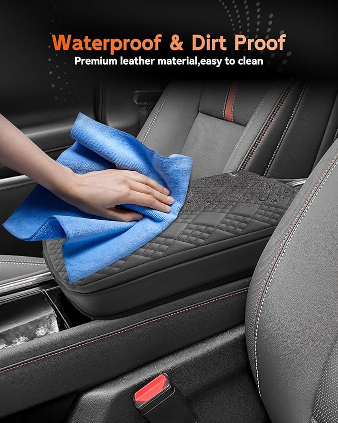 CDEFG for Chevrolet Traverse 2024 2025 2026 Center Console Cover Armrest Box Cover for Chevy Traverse (LT, Z71, High Country, RS) Accessories Console Arm Rest Protector Thickened