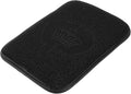 Car Armrest Cushion Pad Non-slip 12.20" x 8.66" Suede Black Center Console Lid