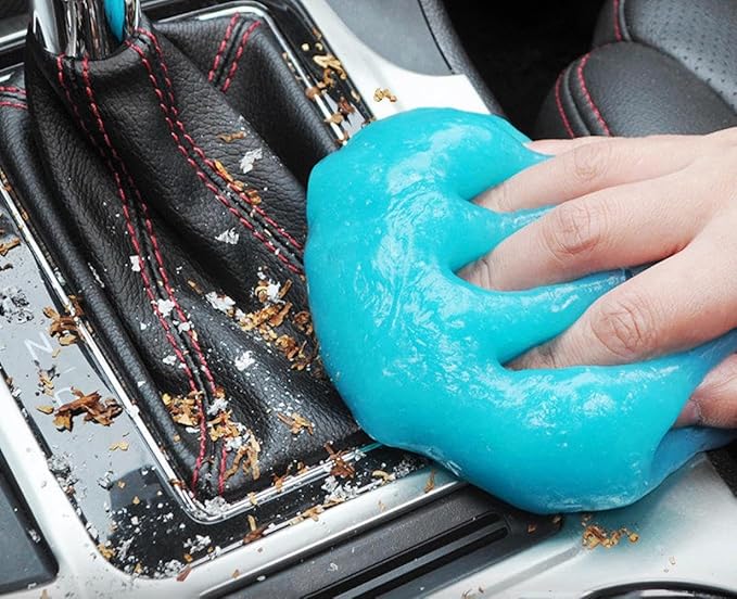 Car Cleaning Gel Soft Glue Car Air Outlet Vacuum Mud Multi-function Keyboard Gap Cleaning Mud Car Gap Cleaner Soft Gel