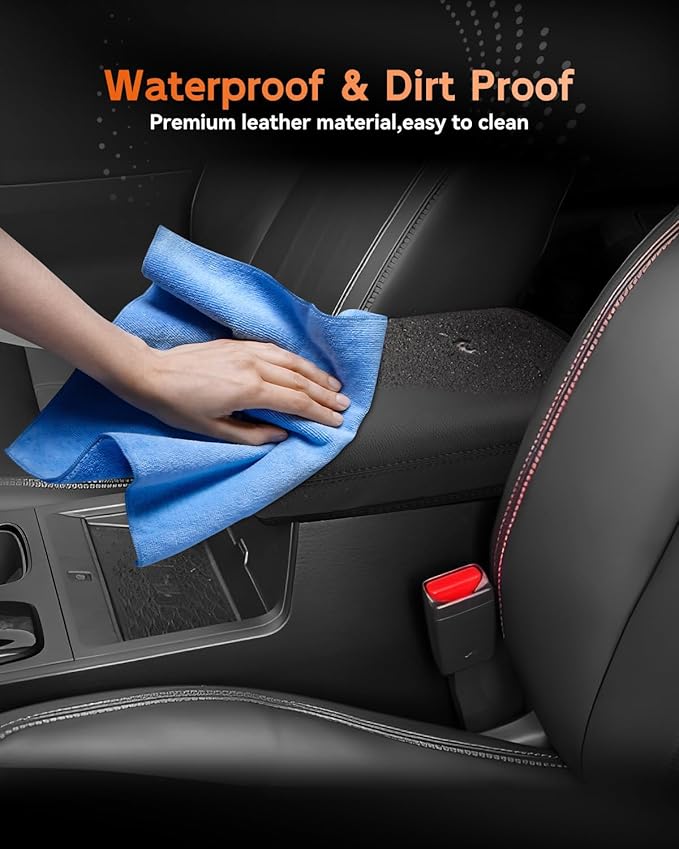 CDEFG for Nissan Frontier 2022-2025 2026 Center Console Cover Armrest Box Cover for Frontier (S, SV, SL, Pro-X, Pro-4X) Accessories Console Arm Rest Protector