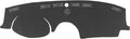 WellVisors Black Dash Mat Dashboard Cover Compatible with Lexus 2007-2012 ES350