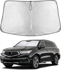 EcoNour Custom Windshield Sun Shade for Acura MDX 2014–2020 | Luxury SUV Front Window Heat & UV Shield | Foldable Multi-Layer Sun Cover