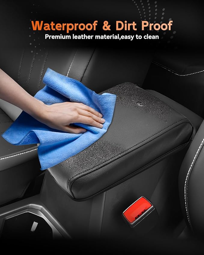 CDEFG for 2022 2023 2024 2025 2026 Volkswagen Tiguan/Taos Center Console Cover Armrest Cover for 2018-2025 Tiguan for Taos Accessories Middle Console Arm Rest Protector
