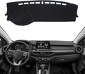 KEYOOG Dashboard Cover Dash Mat Fit for 2024 2023 2022 2021 2020 2019 K-IA Forte,Car Dash Board Mat Anti-Glare Carpet,Non-Slip Pad Sunshield Protector (Black)