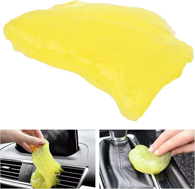 Car Cleaning Gel, 70ML Cleaning Gel, Multifunctional Detail Mud Dust Dirt Remover Supplies for Auto Car Office Home
