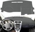 Dash Cover Mat Custom Fit for Dodge Caliber Without Speaker w/o Forward Collision Alert,Dashboard Pad Cap Carpet Protector K346 (Dark Gray)