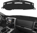 CARTIST Dash Cover for 2009 2010-2018 Dodge Ram 1500 2500 3500 Accessories Dashboard Cover Mat Ram Non-Slip Carpet Sunshield Glare UV Rays Protector (Without Hud)