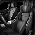 Car Lumbar Support Pillow Neck Pillow Set for Tesla Model 3 2017 2018 2019 2020 2021 2022 2023,Softness Cushion Neck Back Pain Relief Seat Accessories,Black