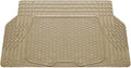 FH Group ClimaProof Universal Cargo Mat – All-Weather, Trimmable Trunk Mat (55" W x 31.5" D) – Fits Most Cars, SUVs & Trucks – Beige