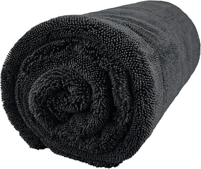 Ghguole Car Drying Towel (28" x 36"),1500 GSM Double Sided Microfiber Drying Towels for Cars,Highly Absorbent,Leaving no Marks,no Shedding,Easy to Clean