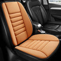 ‌Car Seat Cushion Back Support Pillow for Tesla Model S 2016-2022, Ergonomic Pain Relief Cushion, Memory Foam Lumbar Support for Driving, Adjustable & Washable Auto Pad, Orange