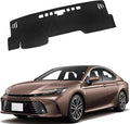 Dashboard Mat Cover for Toyota Camry 2025 Without HUD Nonslip Center Console Sunshield Glare UV Rays Protector Accessories