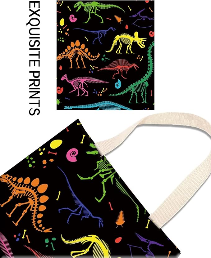 ANKVRP Car Garbage Can, Hanging Car Trash Can Bag for Vehicle, Travelling, Camping, Cute Car Back Seat Organizer, Cute Dinosaurs