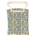 Car Trash Can, Cute Car Trash Bag, Hanging Car Organizer and Storage Bag, Trash Bin for Car Accessories, Vehicle, Travelling, Camping Cute Colorful Dinosaur