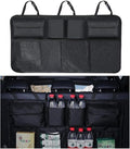 Car Trunk Organizer, Large Capacity 600D Oxford Cloth Vehicle Storage Bag with 8 Pocekt, Automotive Backseat Hanging Cargo Organization Accessories, Universal for SUV MPV Van