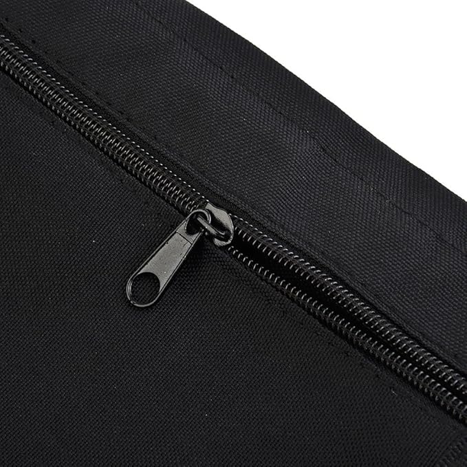 For Car Glove Box Organizer Storage Folder with Multi Pockets for Documents and Manuals, Zippered Exterior Pocket, Elastic Loop for Pen or Tire Gauge, 600D Oxford