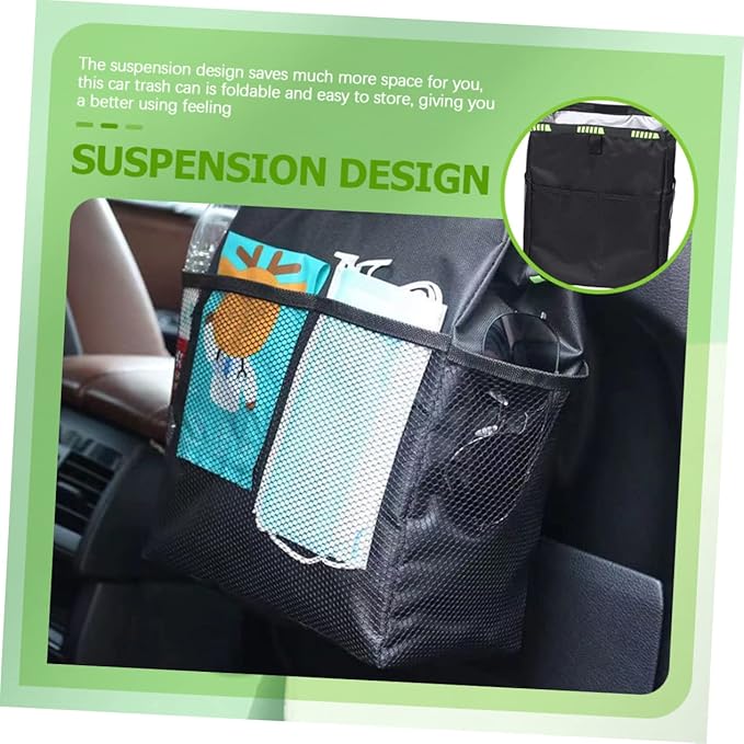 Car Backseat Organizer Large Capacity Vehicle Sundries Storage Bag Durable Space Saving Design for Efficient Automotive Use