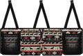 CLOHOMIN Aztec Western Horse Trunk Organizer for SUV Sedan Van Hanging Seat Back Storage Multi Car Backseat Trunk Organizer Collapsible Car Storage Bag with 4 Pockets
