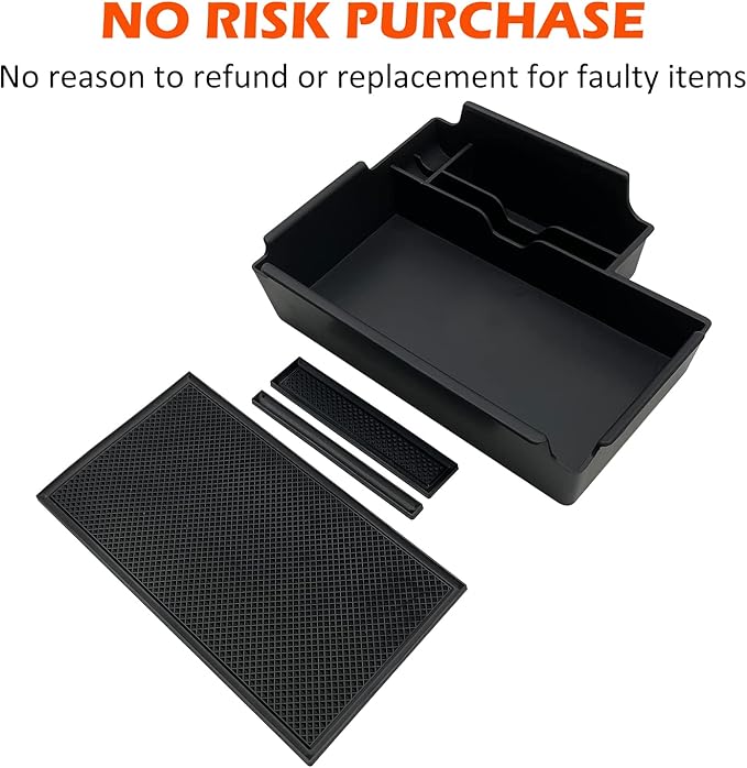 JOJOMARK Compatible with Ford Explorer Accessories 2020 2021 2022 2023 2024 2025 Center Console Tray Organizer, Armrest Secondary Storage Box