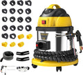 Walnut Sand DE-Carbon Cleaner HTS558 Engine Intake Valve Cleaner Valvetronic System Walnut Powder Sand Carbon Deposit Cleaning Tool Car Walnut Blaster Cleaner With 23pcs Car Model Adapters 110V/220V