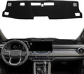 Dash Cover for Chevy Colorado/Gmc Canyon 2023 2024 2025 2026 Dashboard Cover Mat Center Console Non-Slip No Glare Protector Mat Pad Sunshade Interior Accessories for Chevylot Colorado, Black Trim