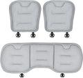 Car Seat Cushion for Porsche Macan 2015-2025-pr, Breathable Non-Slip Driver Seat Pad Ergonomic Memory Foam for Long Driving Car Office,B/3Pcs-Grey