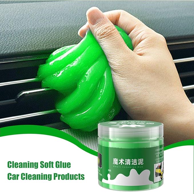 Sticky Car Cleaner Blob - Multipurpose Car Interior Cleaner Cleaning Slime | Car Cleaning Gel | Dust Cleaner for Car Vent Keyboard Cleaning Slime Auto Dust Cleaning for Computer | Car Detailing