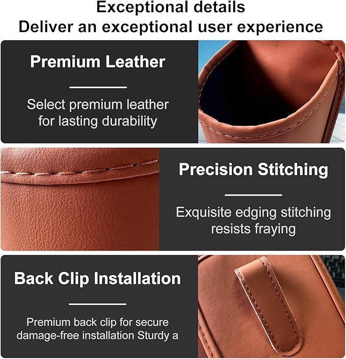 VOJKOREL Universal Door Water Cup Holder, car Multi-Function Storage Rack, car seat Back Beverage Holder, Suitable for Water Cups, Mobile Phones, Drinks, Coffee, etc.(Orange)
