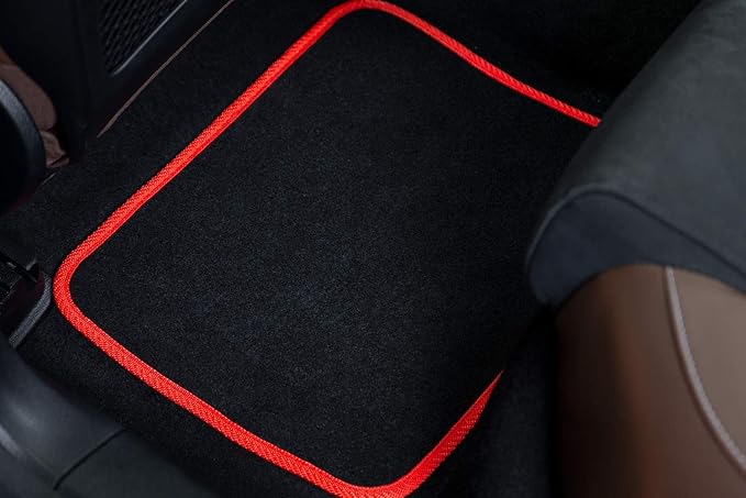 COLINOO 4 Pcs Car Floor Mats All Weather Universal Fit Car Mats Full Set for Car SUV Van & Truck