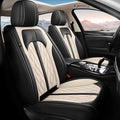 TTX LIGHTING Seat Covers Fit for Mitsubishi Outlander Sport 2007-2026 Seat Covers Full Set Car Seat Covers Faux Leather Breathable Waterproof Car Seat Protector (5 Seats, Black&Beige)
