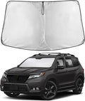 EcoNour Windshield Sun Shade for Honda Passport 2019–2020 2021 2022 2023 2024 2025 2026, Sun Visor for Front Windshield & Window Sunshade Cover, UV Heat Blocker & Protector, Car Accessories