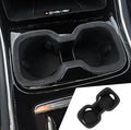 Maxzina Cup Holder Compatible with 2024 2025 Chevrolet Traverse (Not for Limited) Insert Center Console Cup Holder Soft Silicone Black Bottle Holder Interior Decoration 2024 Chevy Traverse Accessories