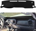 Dash Cover Mat Custom Fit for Toyota Tacoma 2016-2023, Dashboard Cover Pad Carpet Protector (Black) F94