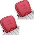 Car Seat Cushion – Dreamcatcher Inspired Design, Symbol of Prosperity & Luck – Premium Ergonomic Support for Hip & Lower Back Pain Relief (Front Seats (Red))