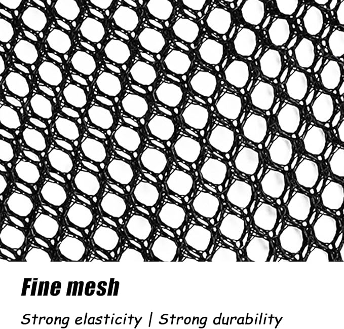 Overhead Car Organizer, Compatible with Chevrolet Silverado Pickup Truck 2019-2025 Car Roof Storage Net Universal Car Ceiling Storage for Camping Storage Bag,Black-Small