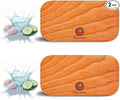Car Air Freshener - Wood Air Freshener for Visor Clip - Long Lasting Car Odor Eliminator - Vehicle Scent Diffuser - Variety Scent Refill (2 Packs Refill, Marine, NO CLIP)