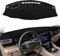 CARTIST Dash Cover Fits for Jeep Grand Wagoneer WS 2022 2023 2024 2025 2026 Accessories Dashboard Cover Mat Non-Slip Pad Carpet Anti-Glare (Strong Suede Material)