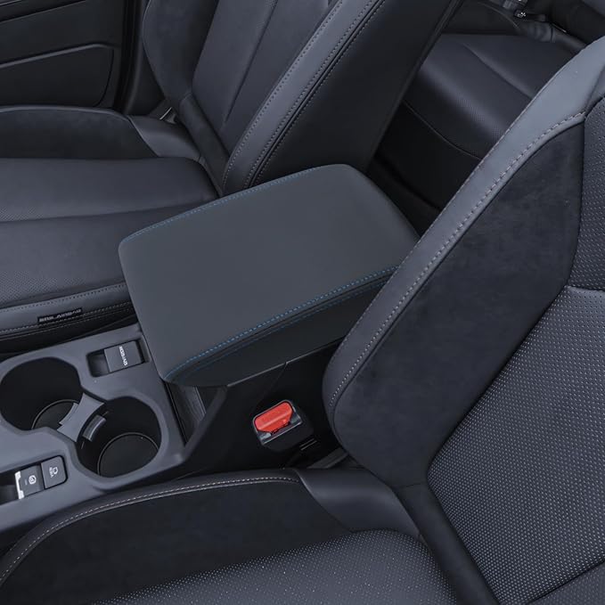 Armrest Cover for 2025-2026 Subaru Forester Base/Premium/Sport/Limited/Touring Accessories Center Console Middle Lid Pad Protector for Car Elbow Rest