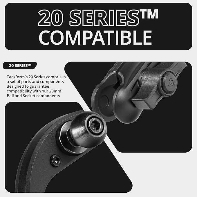 Tackform Link Vent Phone Mount Compatible with 2016-2023 Toyota Tacoma and 2014-2021 Toyota Tundra | Aluminum | Zero Slip | Universal Magnetic Phone Holder | 2" Arm | Pink | (NOT MAGSAFE Compatible)